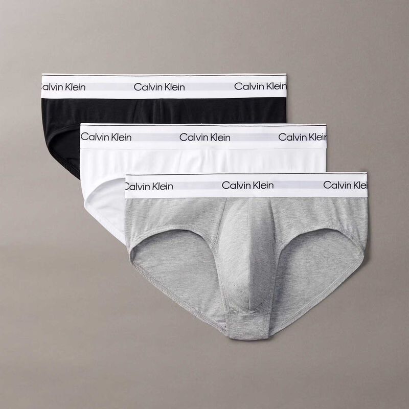 Calvin Klein Icon Cotton Stretch Briefs - 3 Pack image number 1